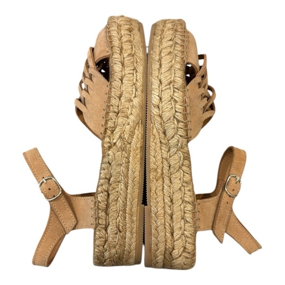 Naguisa Vader Sandals Wedges Size 9.5 US / 40 EU EUC - Picture 3 of 8